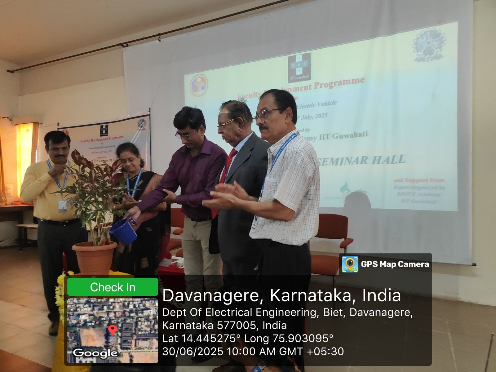 Faculty Development Program on MERN Stack at RV Institute of Technology, Bangalore